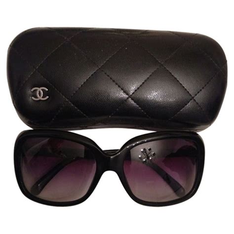 big black chanel sunglasses|chanel sunglasses clearance.